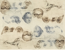 Girl and Man with Spectacles B